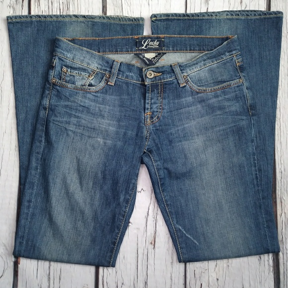🍀Lucky Brand by G. Montesano Maggie Bell Jeans 8 - Picture 2 of 8